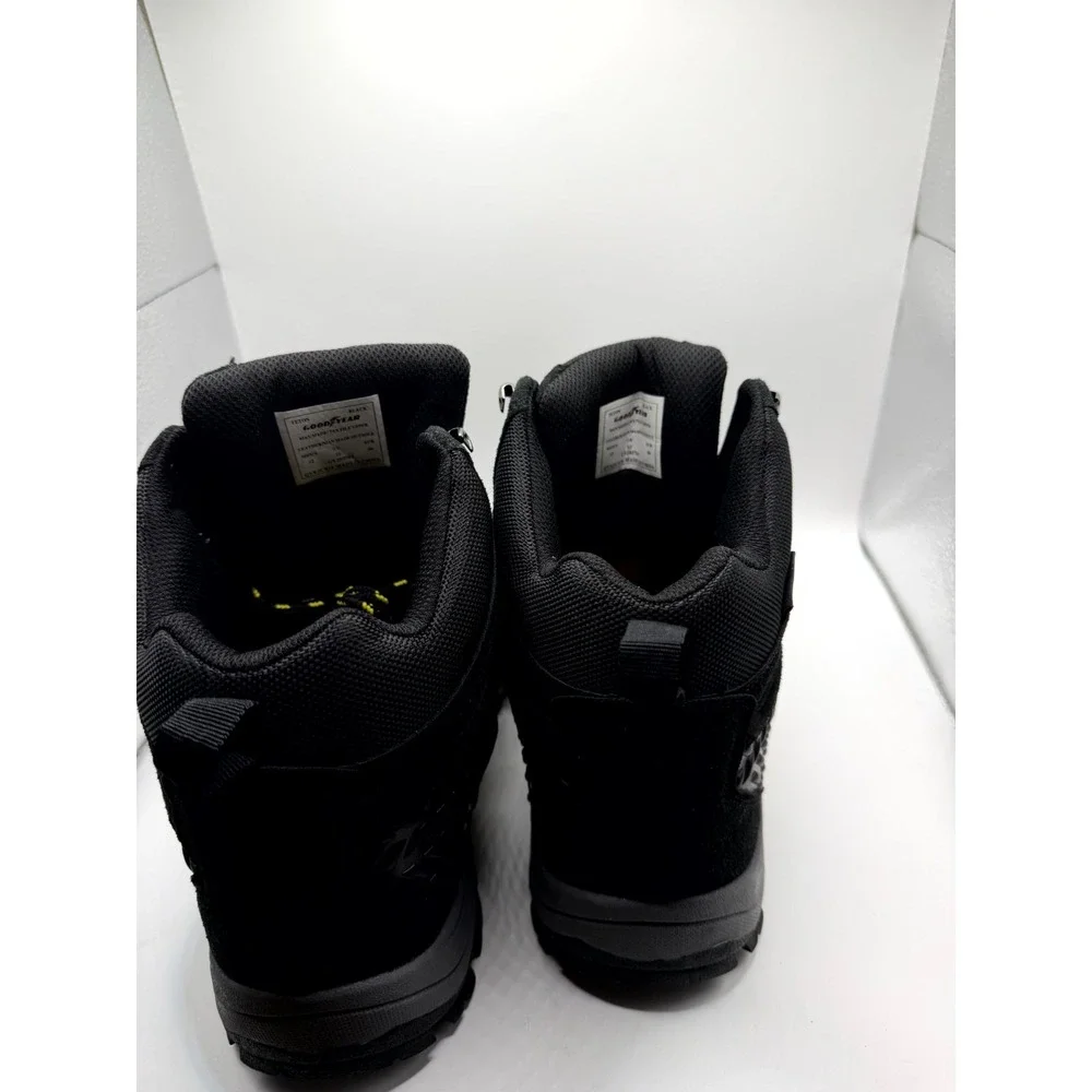 Goodyear‎ Teton Mens 12 Black Ankle Round Toe Lace Up Outdoor Hiker Work Boots